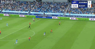 刘佳燊将球, gif, 球员挡出