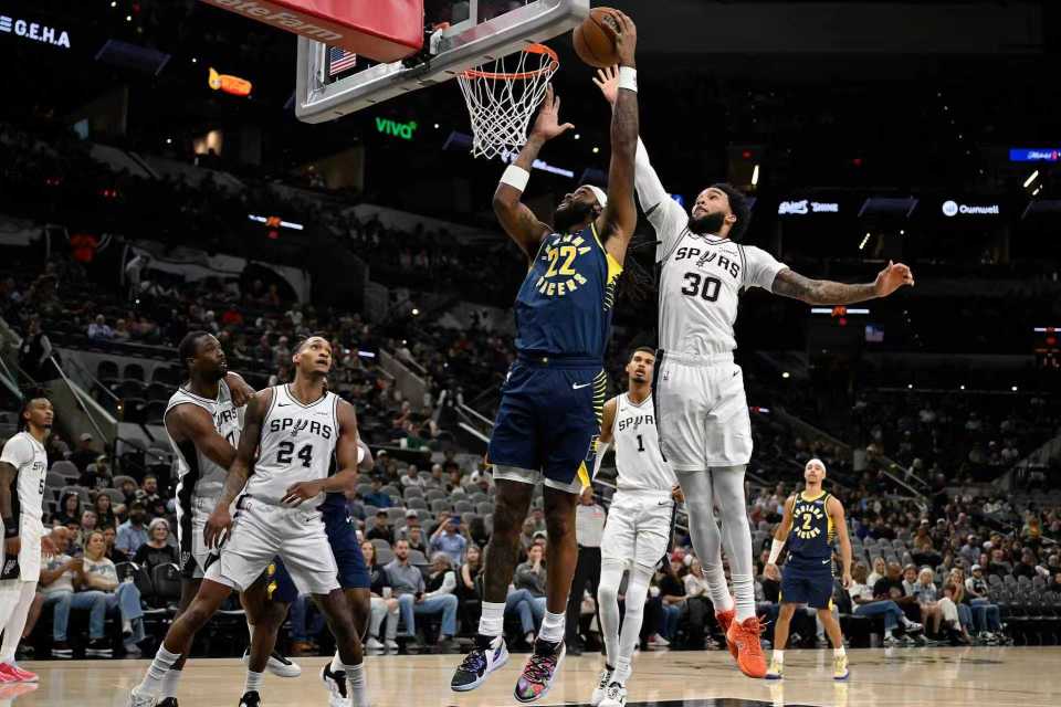 马刺再度进, 步行者略有